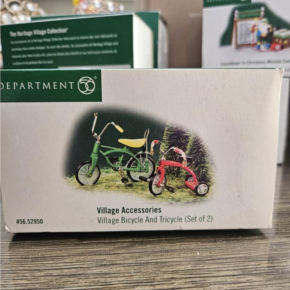 Department 56 Village Bicycle And Tricycle - Picture 5 of 5